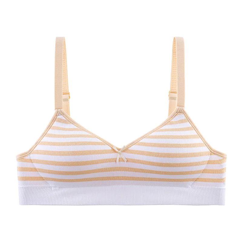 Wireless bra for teenagers with comfort support