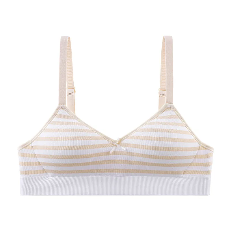 Wireless bra for teenagers with comfort support