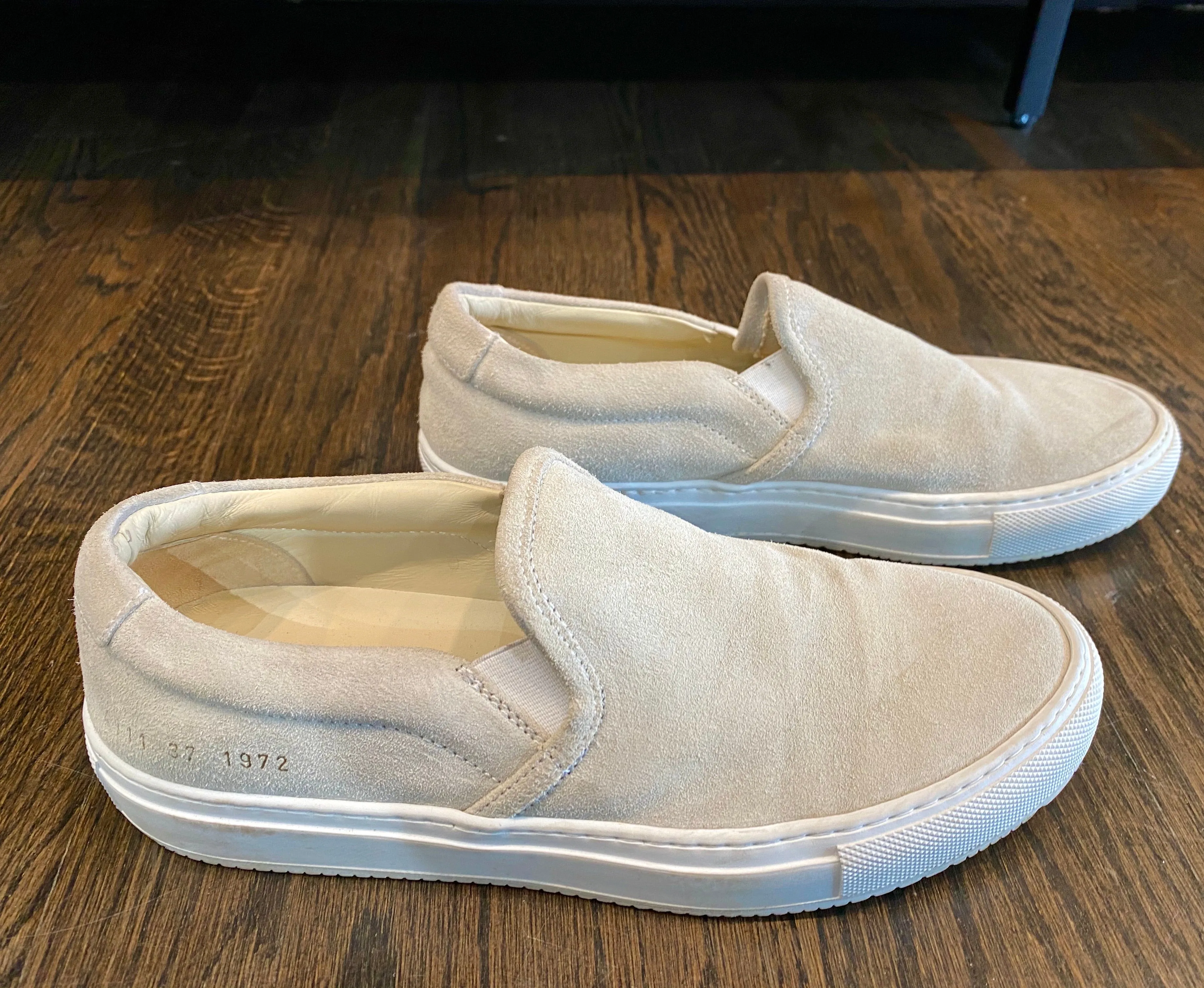 Woman By Common Slip On Suede