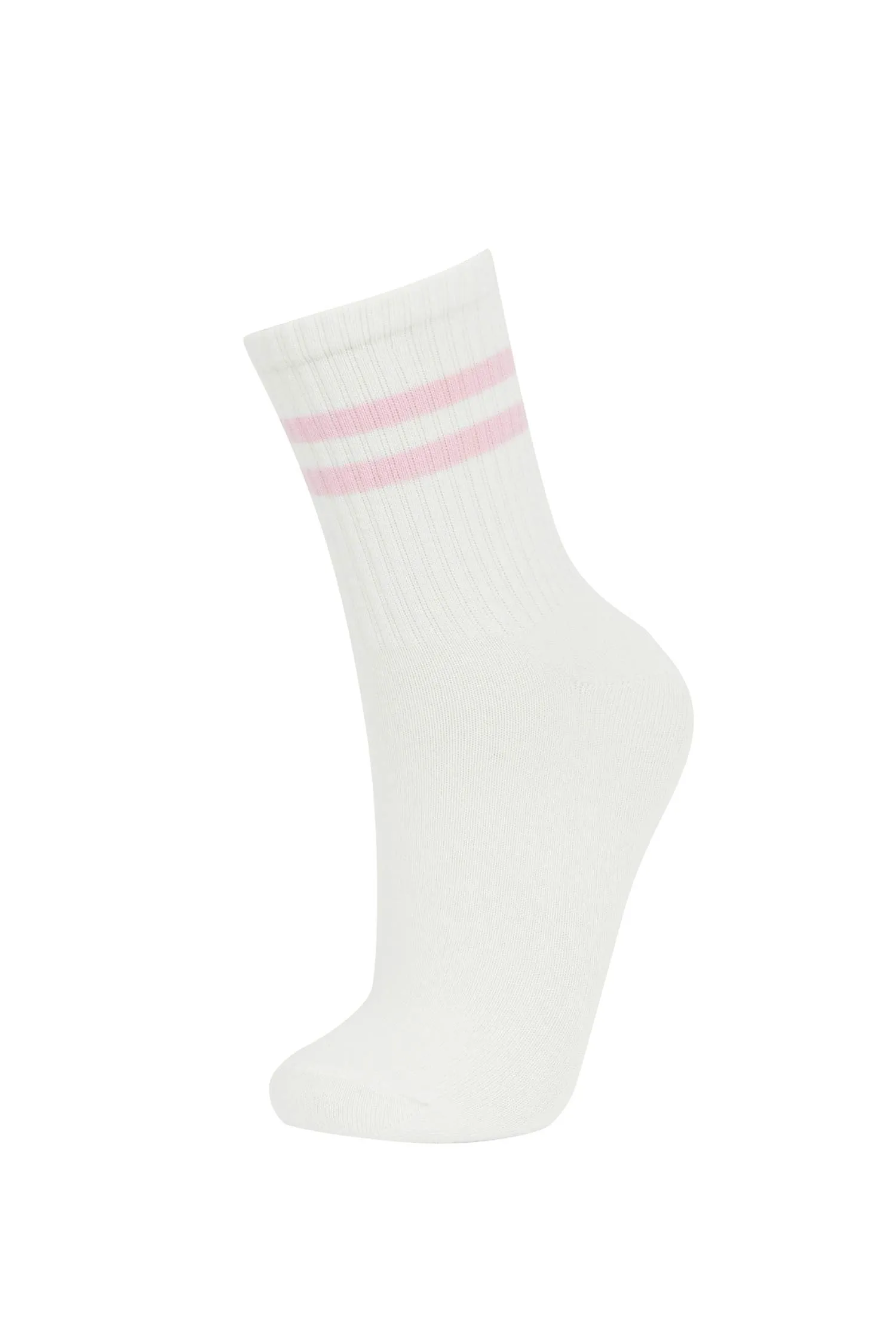Women Comfortable Elastic 3-Pack Cotton Long Socks