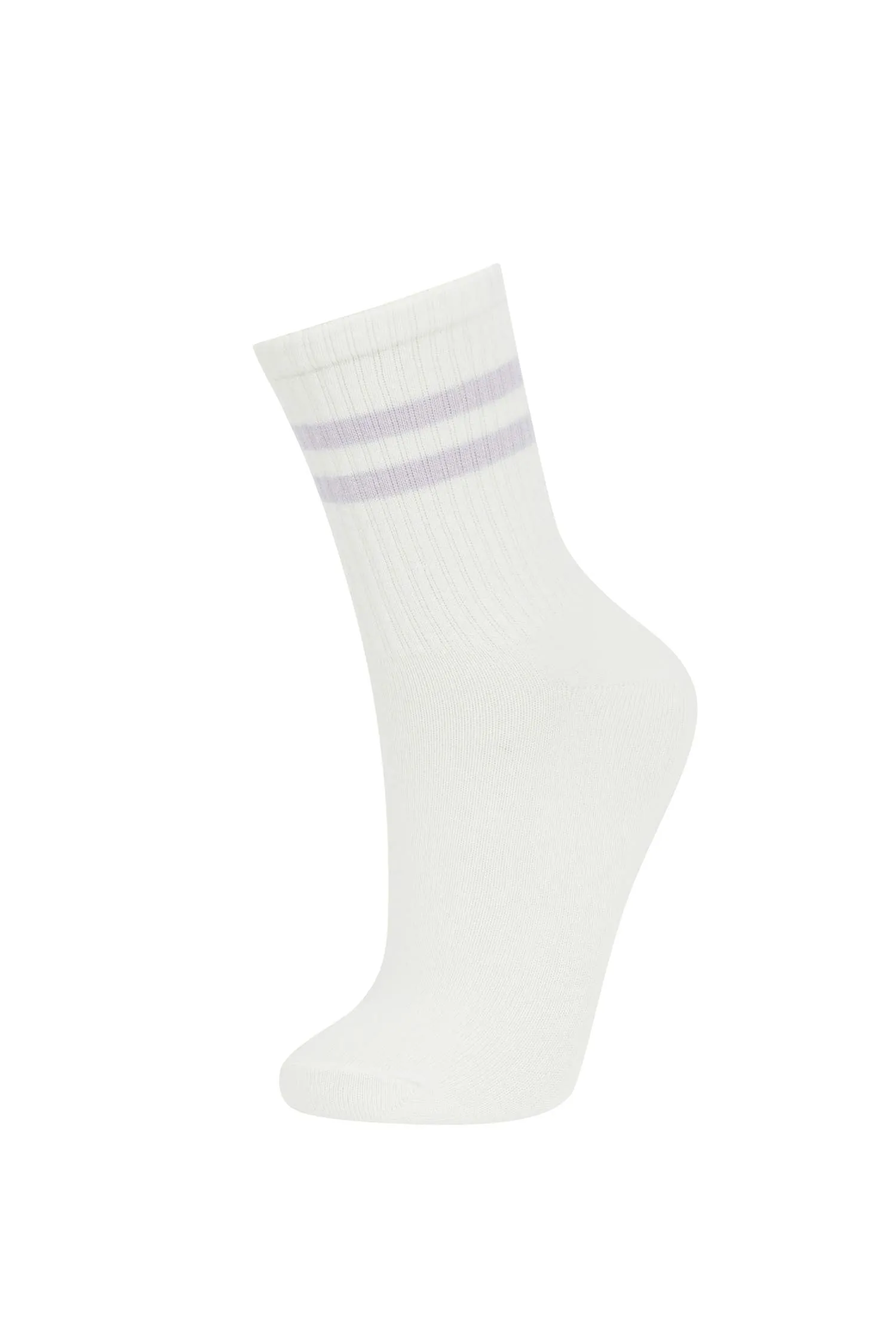 Women Comfortable Elastic 3-Pack Cotton Long Socks