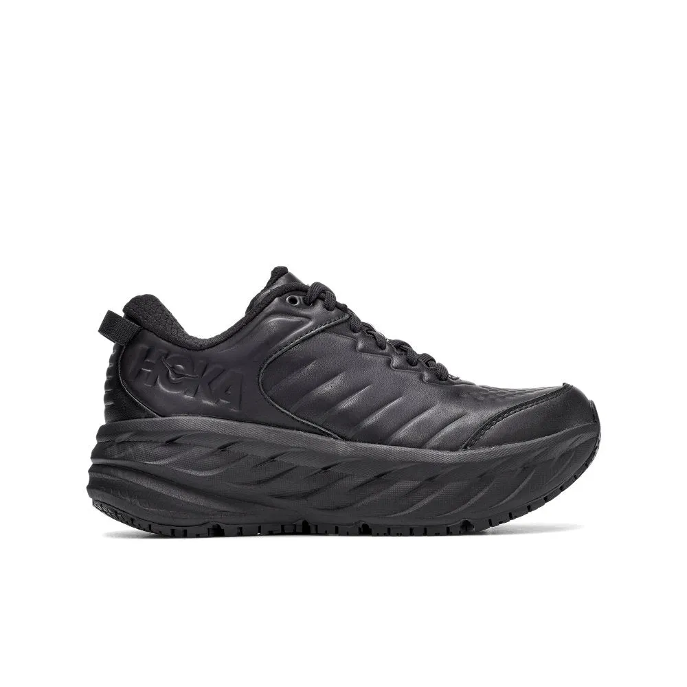 Women's Bondi SR Black Leather Wide Width (1129351)