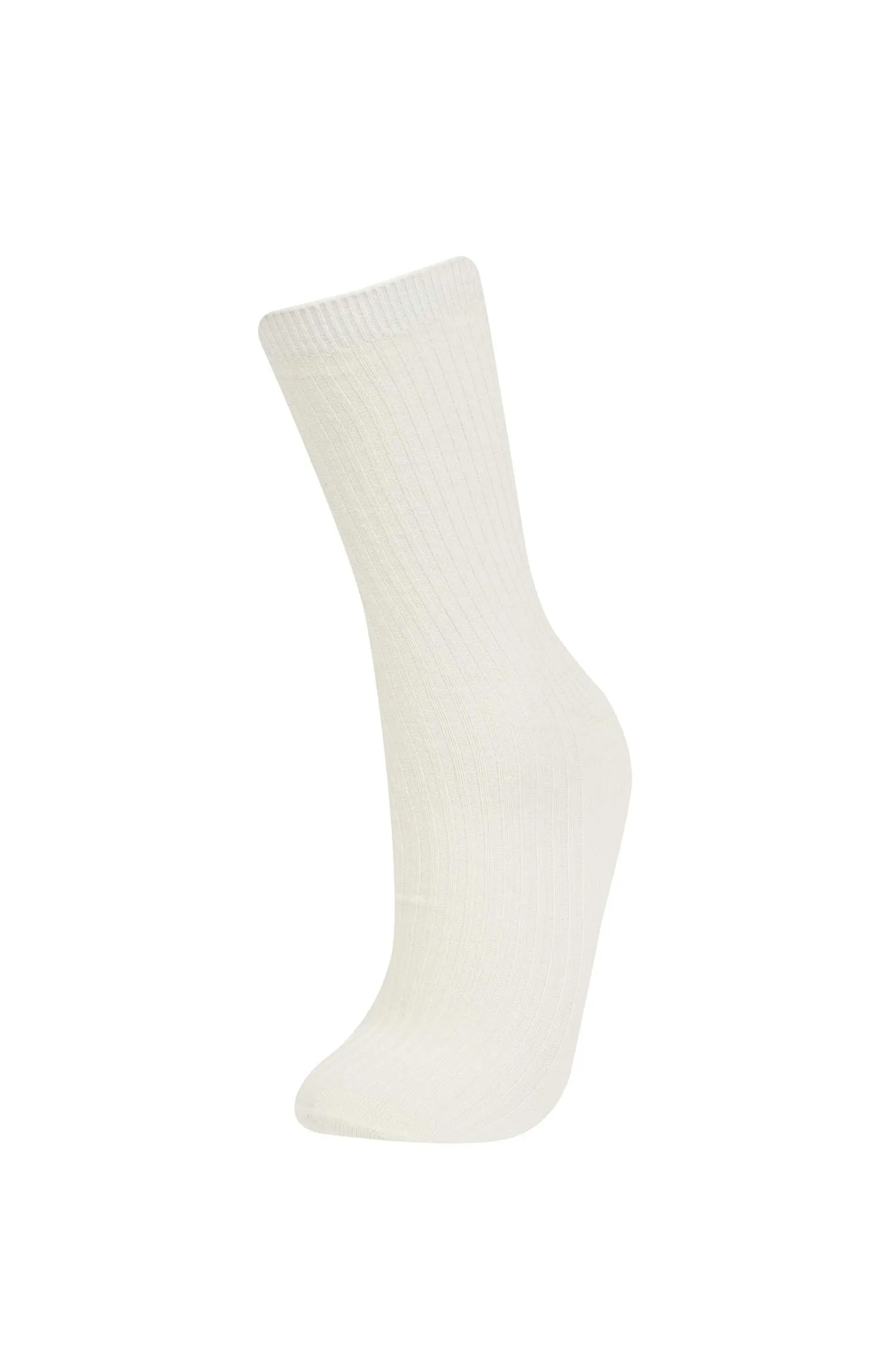 Women's Comfortable Rubber 3 Pcs Cotton Long Socks