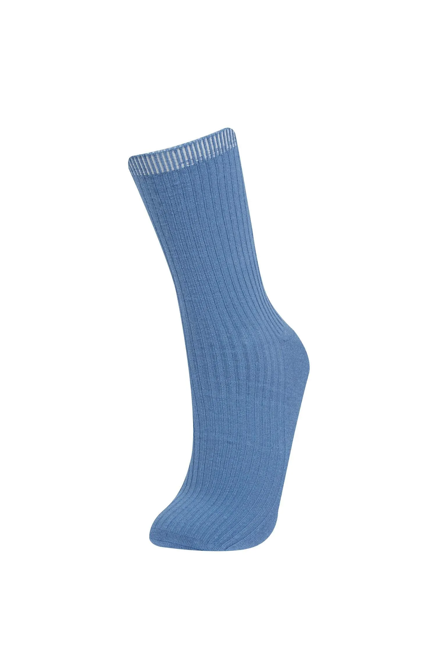 Women's Comfortable Rubber 3 Pcs Cotton Long Socks