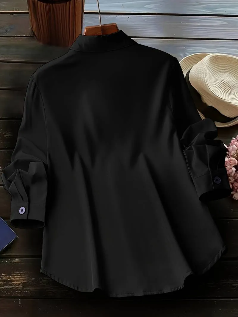 Women's Cotton Long Sleeve Shirt