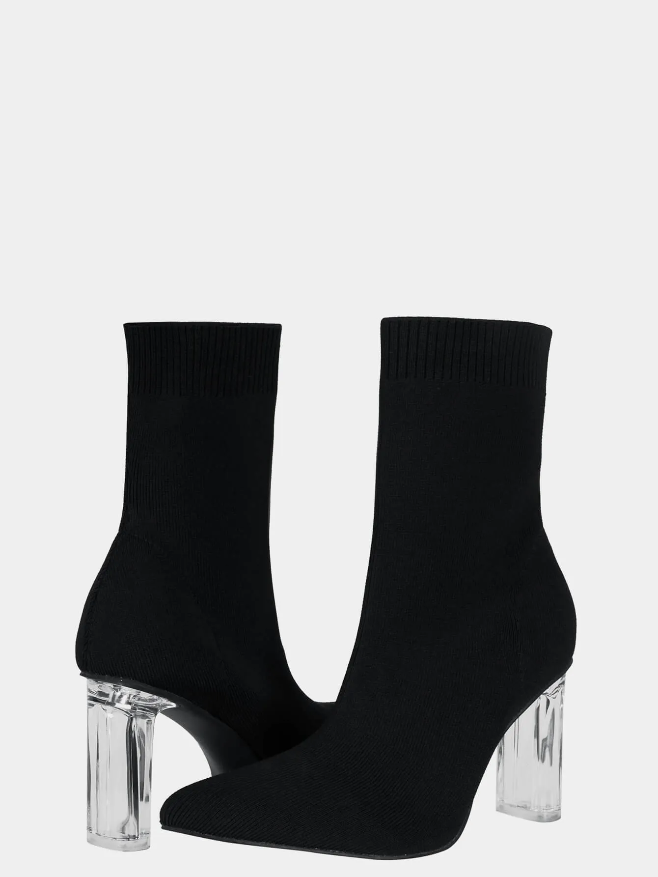Women's Knit Sock Ankle Boots