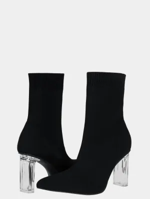 Women's Knit Sock Ankle Boots