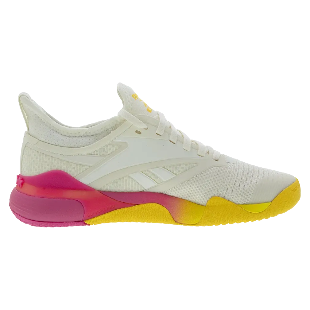 Women`s Nano Court Training Shoes True Pink and Golden Haze
