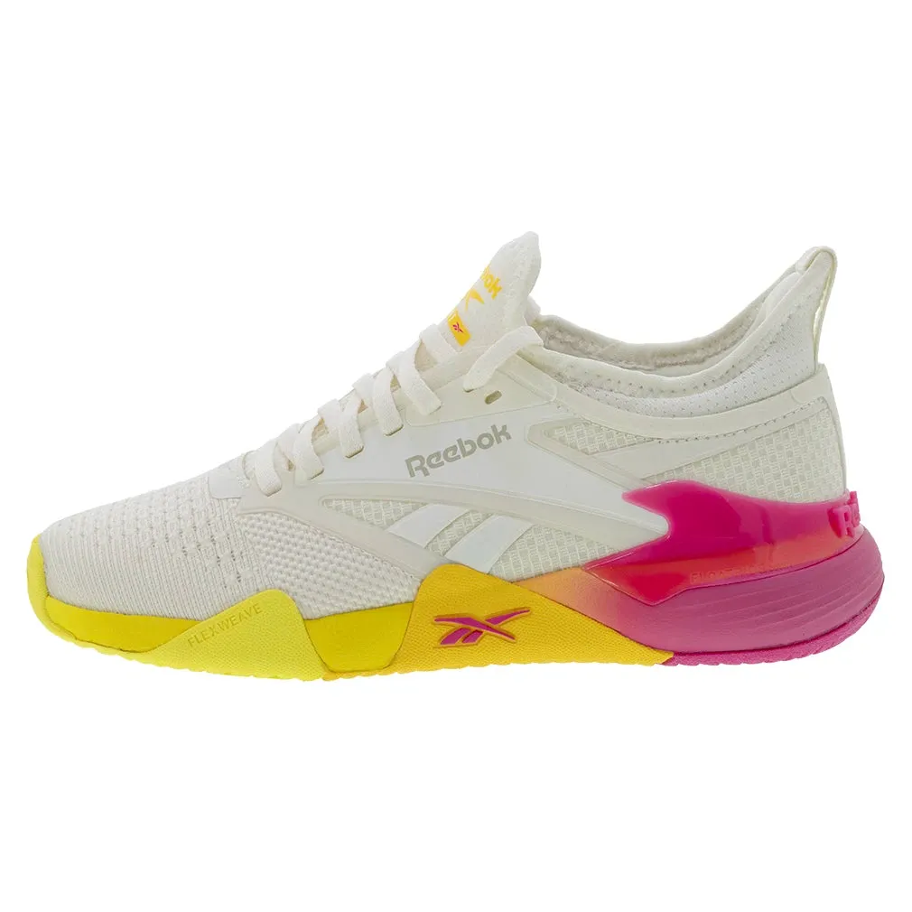 Women`s Nano Court Training Shoes True Pink and Golden Haze