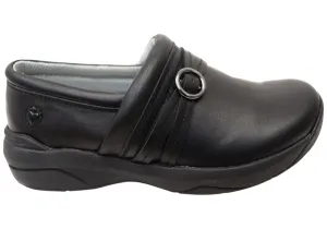 Womens Nurse Mates Ceri Comfortable Wide Fit Leather Slip On Shoes