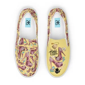 Women’s slip-on canvas shoes 'Tea Party'