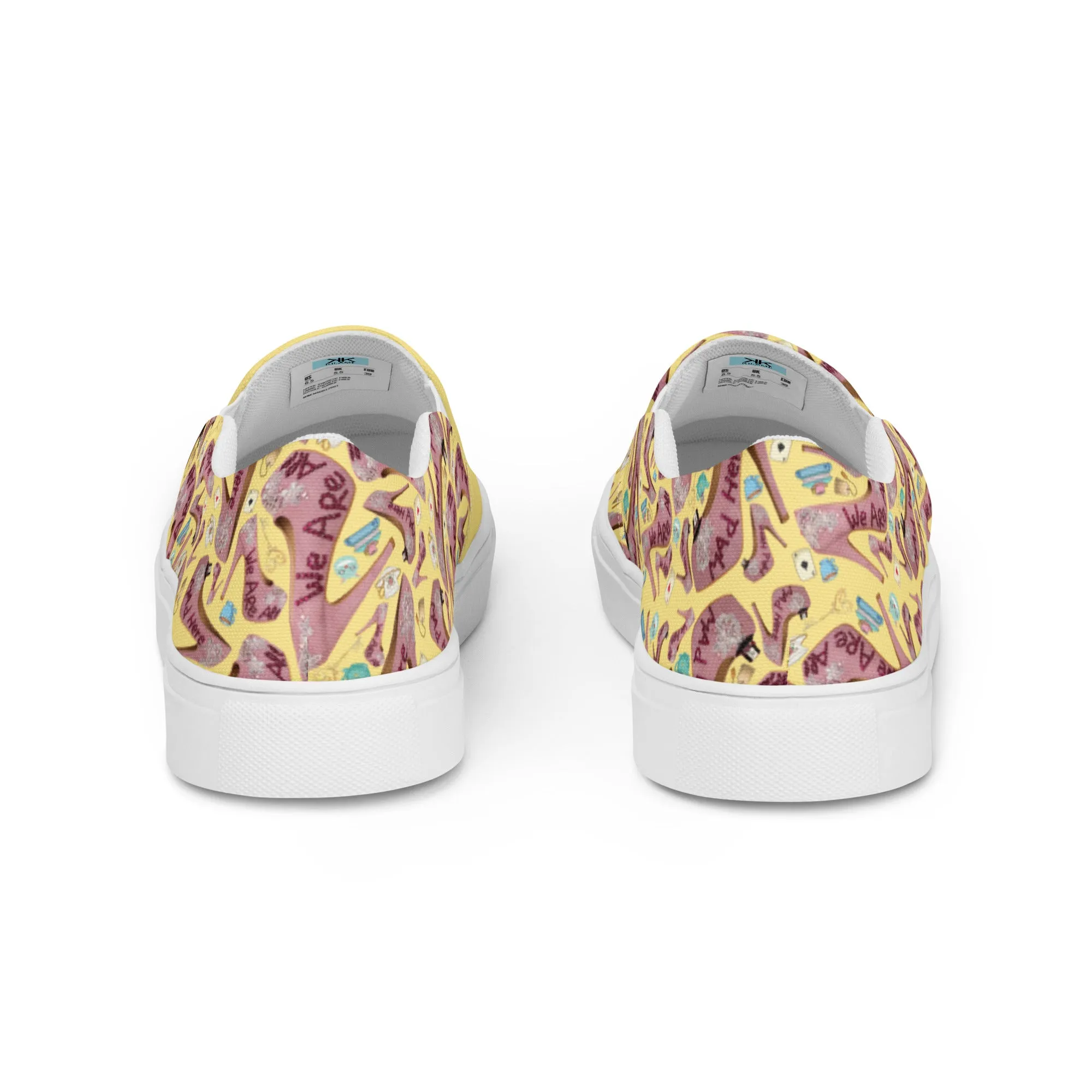 Women’s slip-on canvas shoes 'Tea Party'