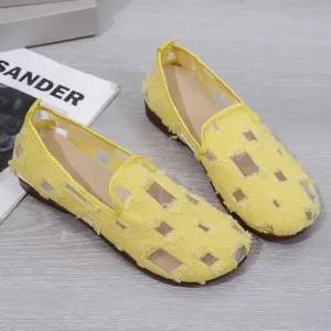 Women's Slip-on Summer Breathable Mesh Surface Comfortable Casual Shoes