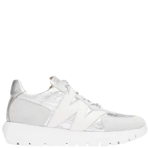 Wonders Silver & Grey Summer Sneakers