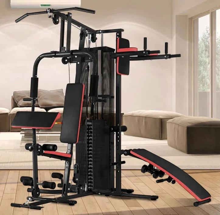 XINRUI 5 station multi jungle commercial gym equipment Multifunction gym machine body building fitness equipment station