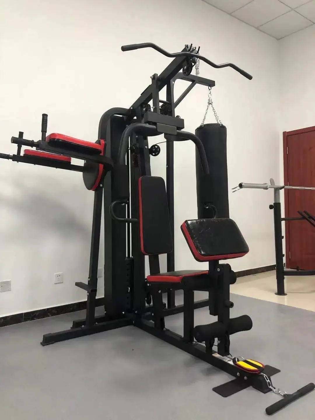 XINRUI 5 station multi jungle commercial gym equipment Multifunction gym machine body building fitness equipment station