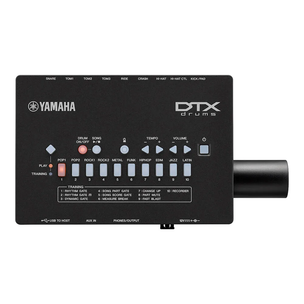 Yamaha DTX402KPLUS Electronic Drum Kit Pack w/ Stool, Sticks and Headphones