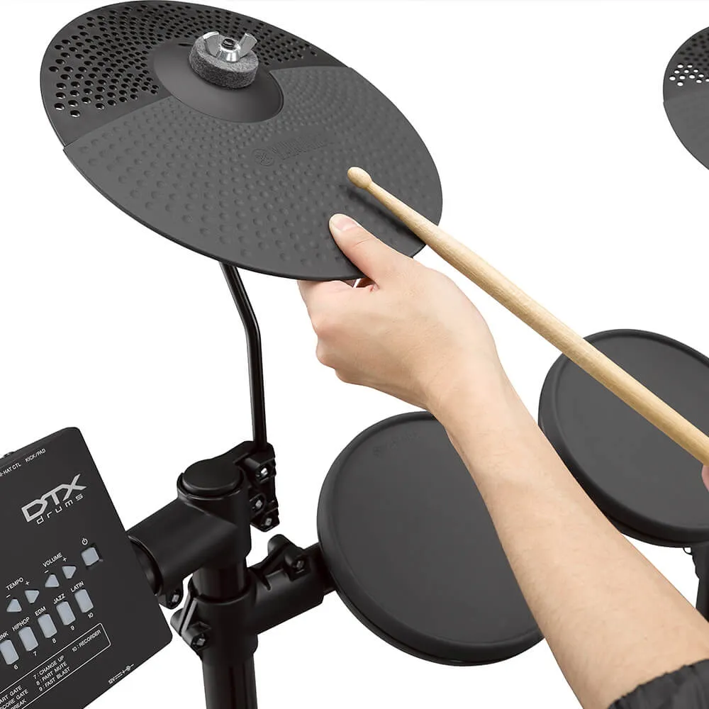 Yamaha DTX402KPLUS Electronic Drum Kit Pack w/ Stool, Sticks and Headphones