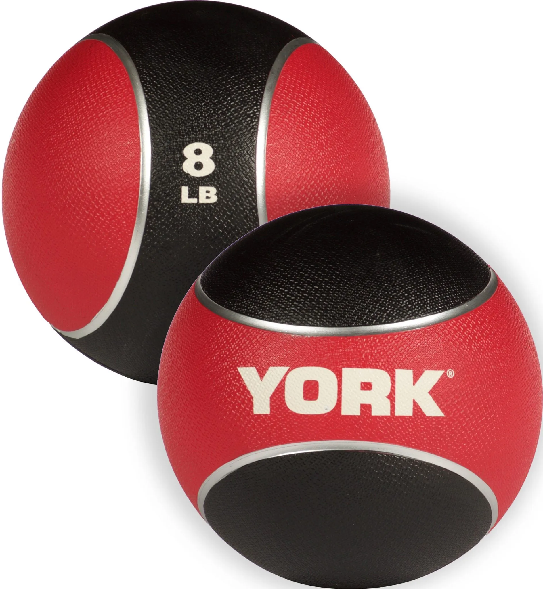 York Barbell Rubber Medicine Balls - 6 - 20 LBS