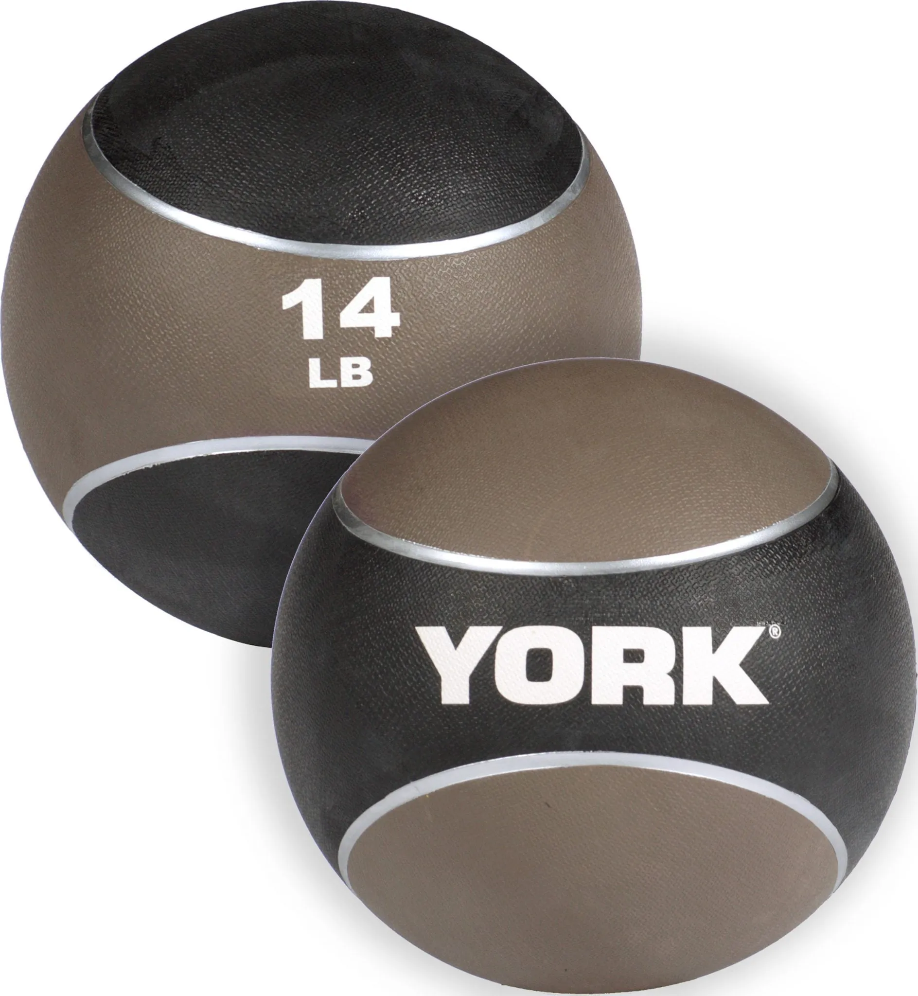 York Barbell Rubber Medicine Balls - 6 - 20 LBS