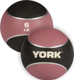 York Barbell Rubber Medicine Balls - 6 - 20 LBS
