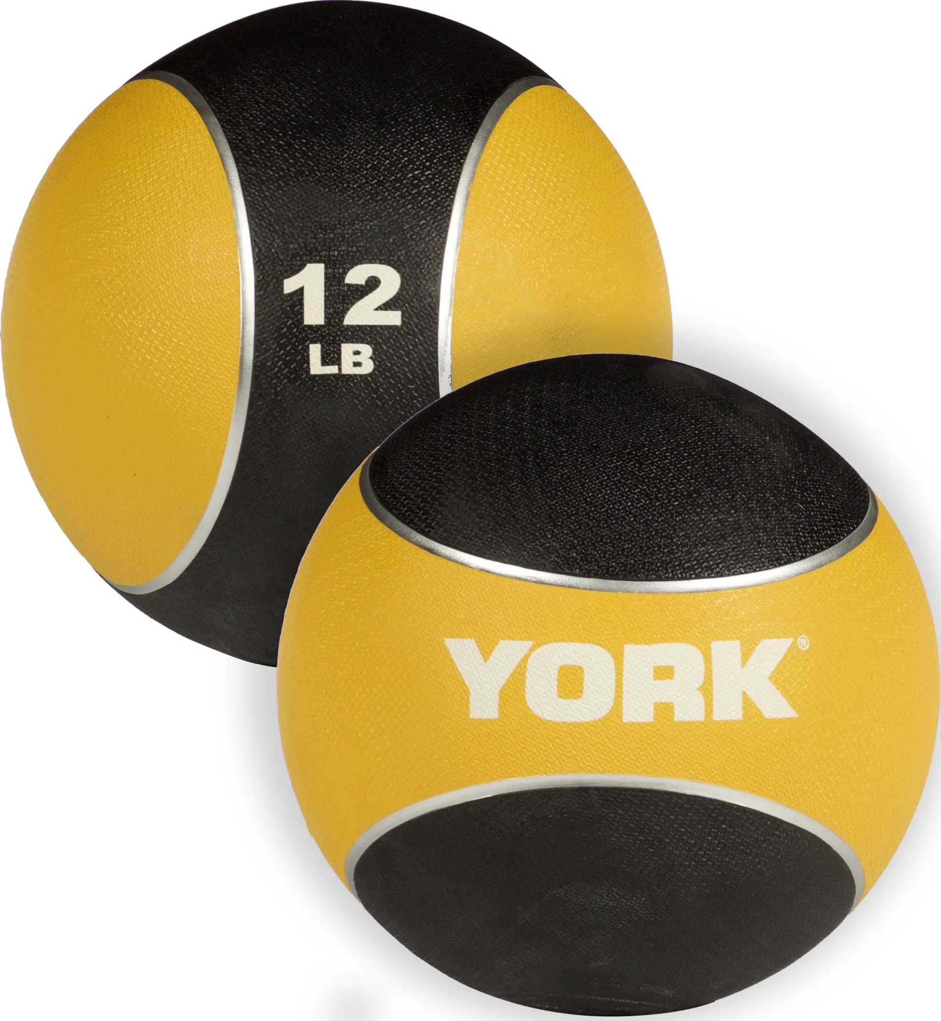 York Barbell Rubber Medicine Balls - 6 - 20 LBS