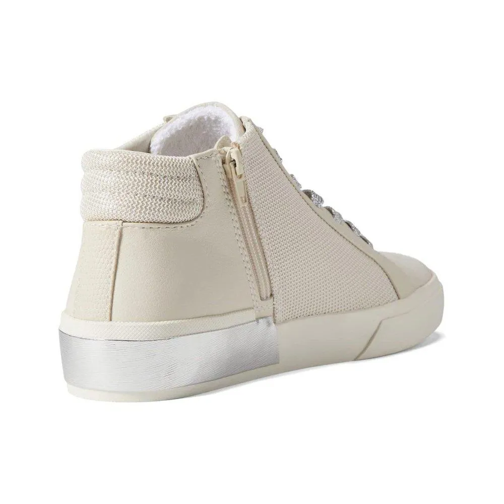 Zary White Mesh Sneakers