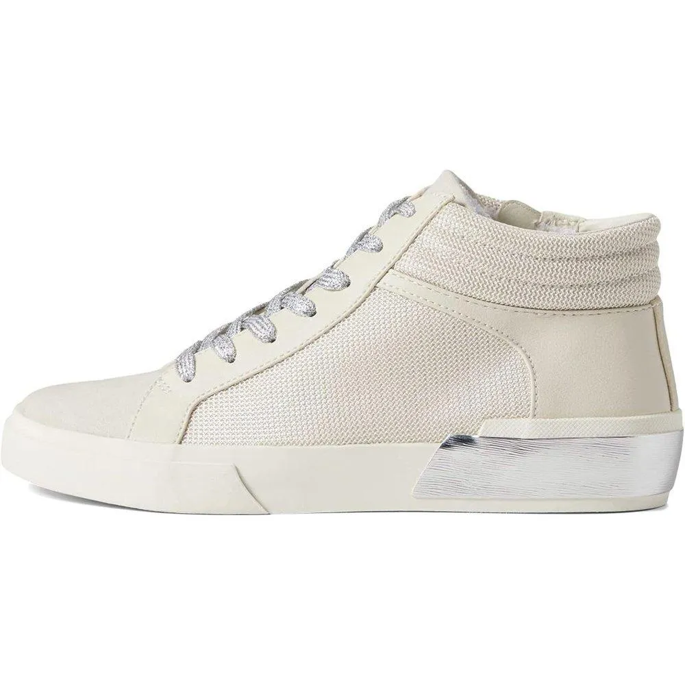 Zary White Mesh Sneakers